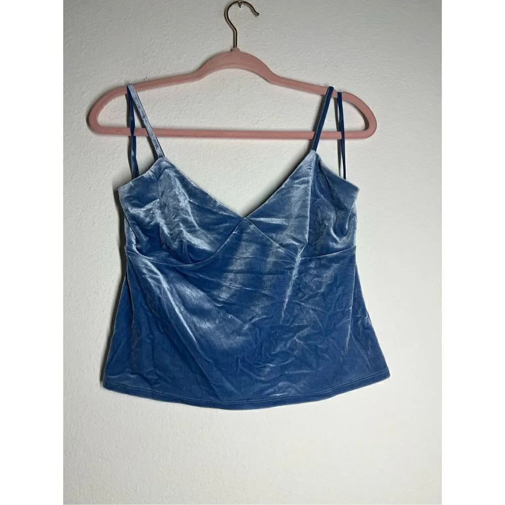 Wild Fable Velvet Top size M